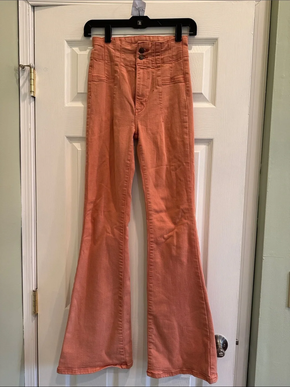 Free People We the Free Jayde Flare Jeans apricot 25